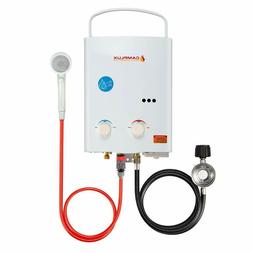 Camplux 5L 1.32 GPM Outdoor LPG Propane Gas Tankless Water H