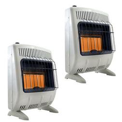 18000 Btu Vent Free Radiant 20# Propane Indoor Outdoor Space