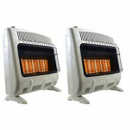 30000 Btu Vent Free Radiant 20# Propane Indoor Outdoor Space
