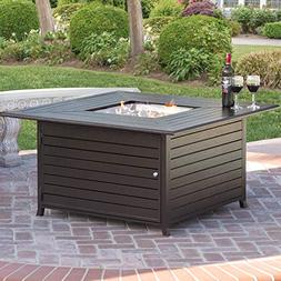 Best Choice Products Extruded Aluminum Gas Outdoor Fire Pit 