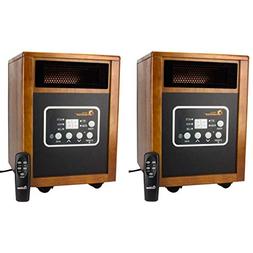 Portable Space Heater 2 Pack 1500-watt Dr-968 Combo Pack