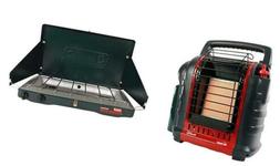 Red Black Coleman Gas Stove Camping