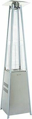 AmazonBasics Pyramid Patio Heater, Stainless Steel