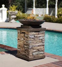 Fire Bowl Pit Control Outdoor Backyard Furniture Table Deck 
