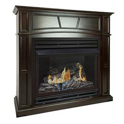 Pleasant Hearth 46 Full Size Tobacco Natural Gas Vent Free F
